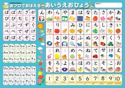 おフロでおぼえるあいうえおひょう